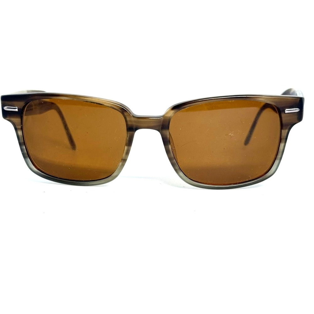 Original Penguin The Clancy Brown Horn Rectangular Sunglasses 53-19-140